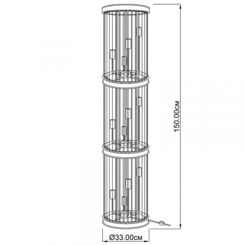 Торшер Imperium Light 17712150.49.49 Midas 