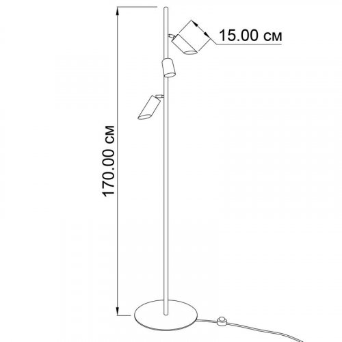 Торшер Imperium Light 323315.05.05 Taibei