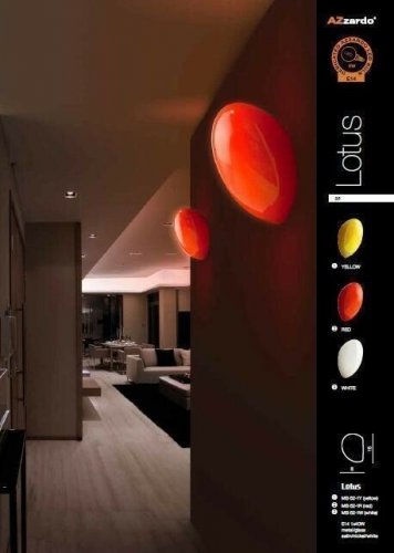 Бра Azzardo AZ0151 Lotus (white) (MB62-1-WH) (23634)