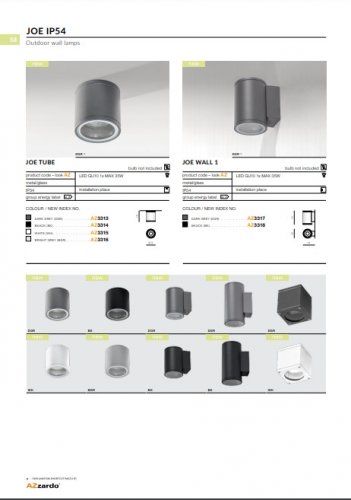 Стельовий світильник Azzardo AZ3314 Joe Tube (black)