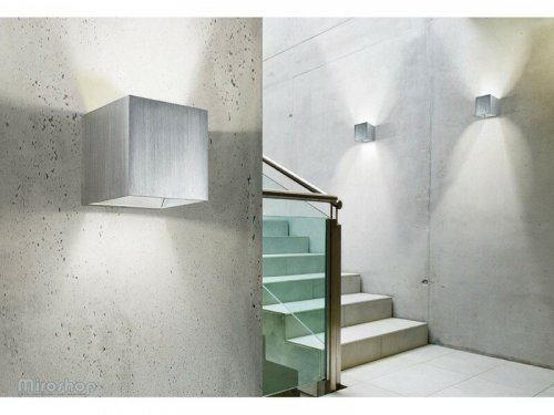 Бра Azzardo AZ0895 Mars wall (aluminium) (GM1109-ALU) (76087)