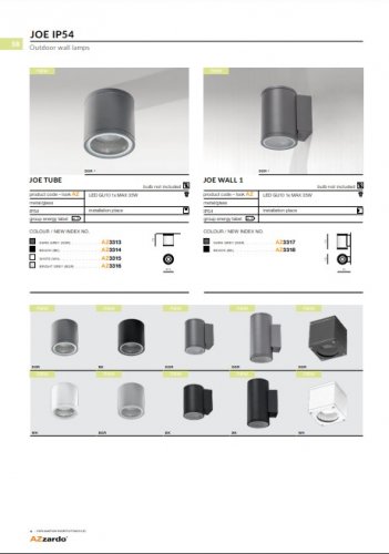 Стельовий світильник Azzardo AZ3316 Joe Tube (bright grey)