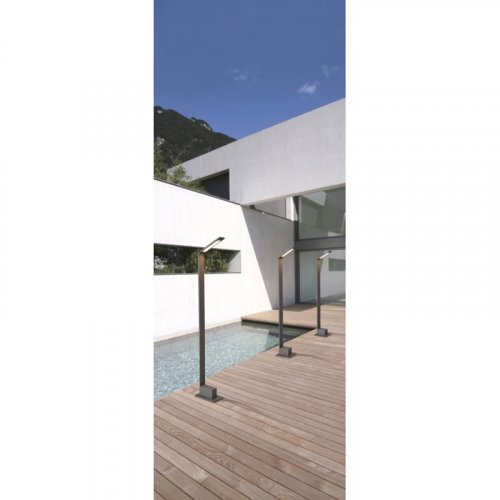 Вуличний стовпчик Azzardo AZ3483 Agape 80 (dark grey)