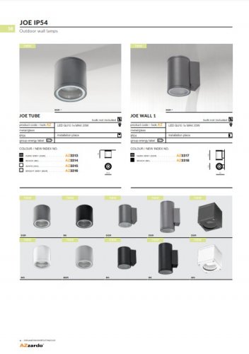 Стельовий світильник Azzardo AZ3315 Joe Tube (white)