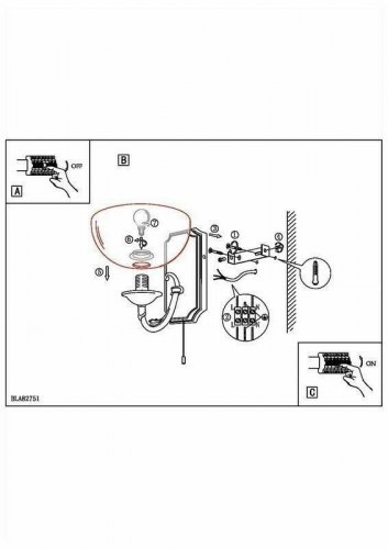 Бра Eglo 82751 Savoy (30035)