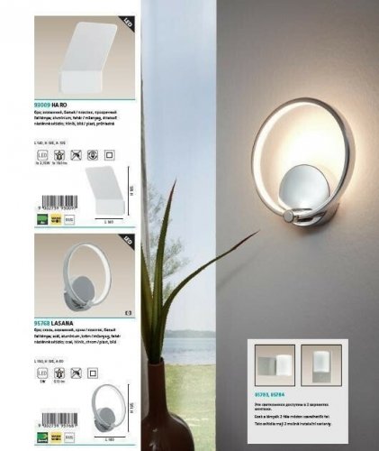 Світильник настінний Eglo 93009 Haro (64014)