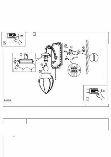 Бра Eglo 82744 Imperial (30033)