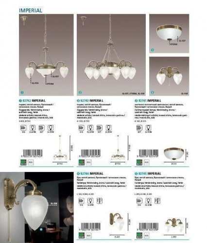 Бра Eglo 82744 Imperial (30033)
