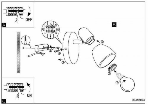 Спот Eglo 88472 Dakar 1 (30857) 