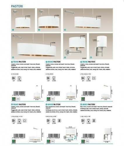 Бра Eglo 95053 Mat (83187)