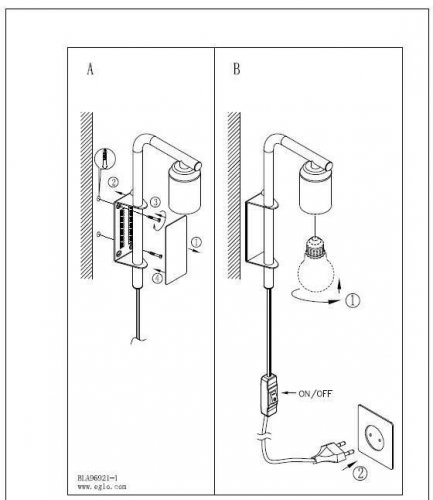Бра Eglo 49118 Adri (12689)