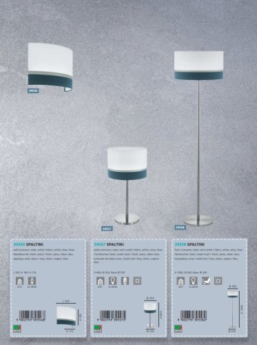 Настенный светильник Eglo 39556 SPALTINI