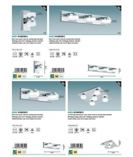 Бра Eglo 94652 Romendo (83059)