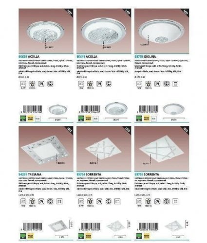 Люстра Eglo 95639 Acolla (89454)