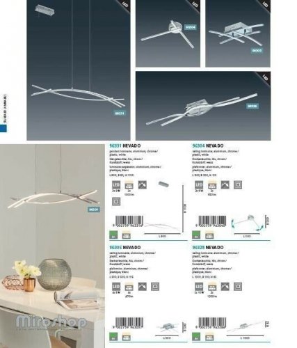 Люстра Eglo 96304 Nevado (96009) 