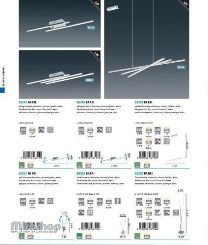 Люстра Eglo 96315 Parri (95775)