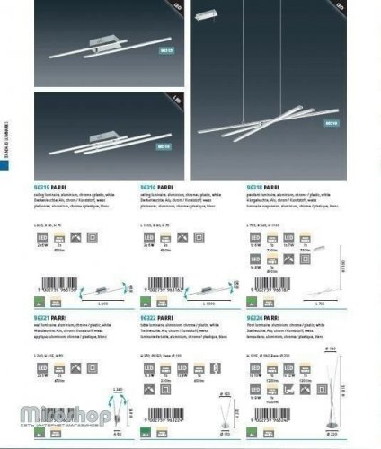 Люстра Eglo 96316 Parri (95776)