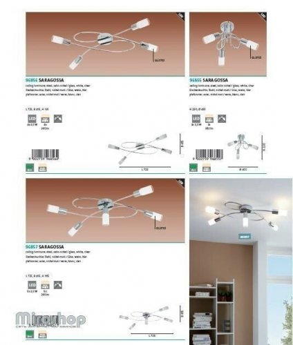 Люстра Eglo 96856 Saragossa (95853)