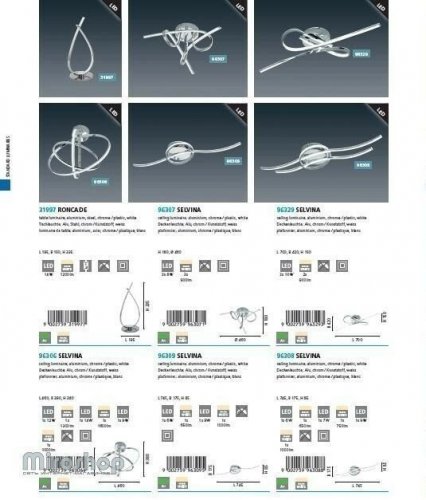 Люстра Eglo 96306 Selvina (95771)