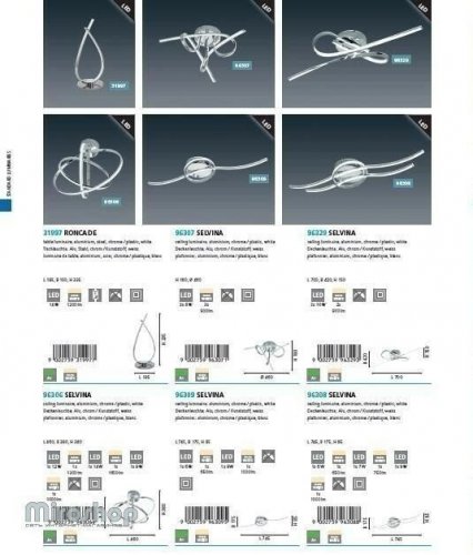 Люстра Eglo 96307 Selvina (95772)