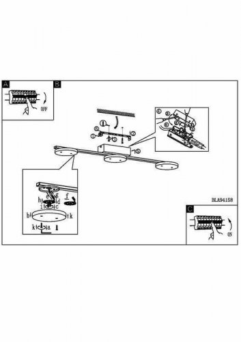 Люстра Eglo 94158 Cartama (82743)