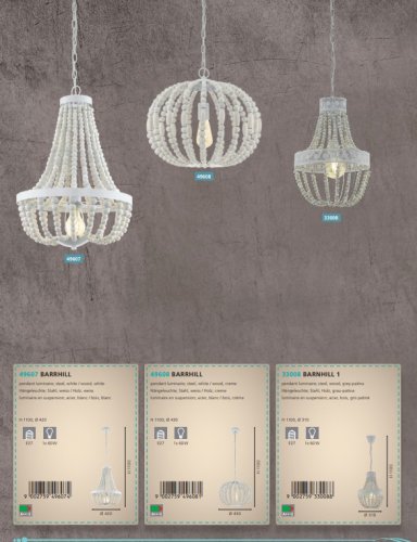 Люстра Eglo 33008 BARNHIL (25922)