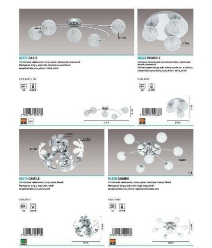 Люстра Eglo 92519 Camile (44365)