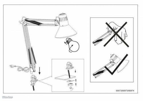 Настольная лампа Eglo 90872 Firmo (35981)