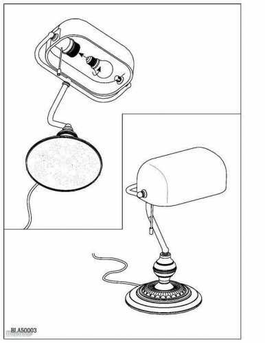Настільна лампа Eglo 90967 Banker (35993) 