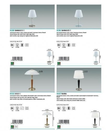 Настольная лампа Eglo 87256 Solo 1 (35930)