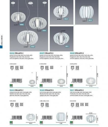 Настільна лампа Eglo 95611 Stellato 2 (89326) 