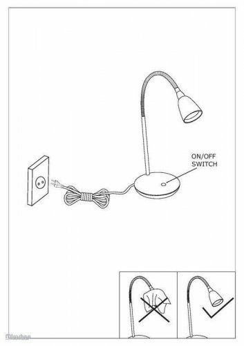 Настільна лампа Eglo 93078 Durengo (64166)