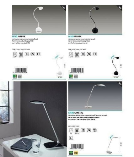 Настільна лампа Eglo 96142 Japura (89970)