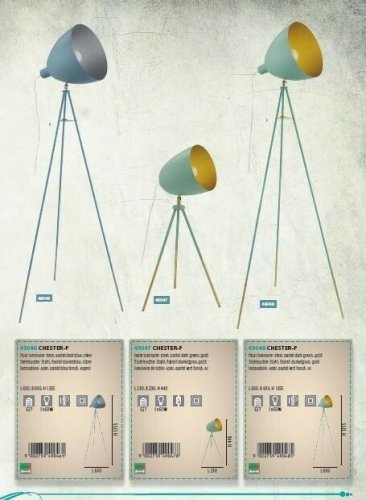 Настільна лампа Eglo 49047 Chester (12686) 