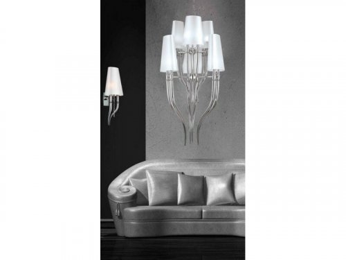 Бра Azzardo AZ1343 Diablo (black) (AB8074-1S-BK-CH) (15362)