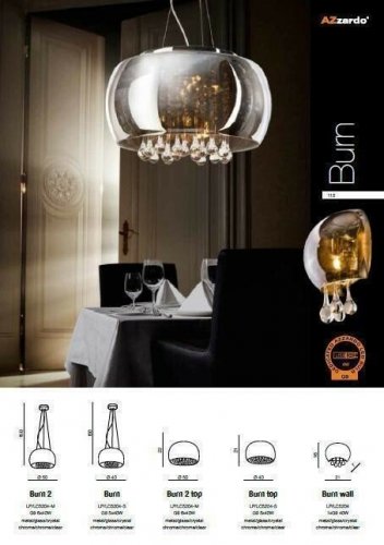 Люстра Azzardo AZ0700 Burn 2/top (LP/LC5204-M) (15596)