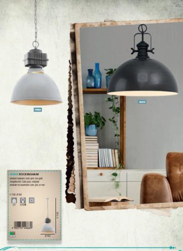 Подвесной светильник Eglo 49868 ROCKINGHAM (26184)