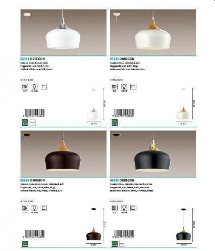 Подвесной светильник Eglo 95382 Obregon (89200)