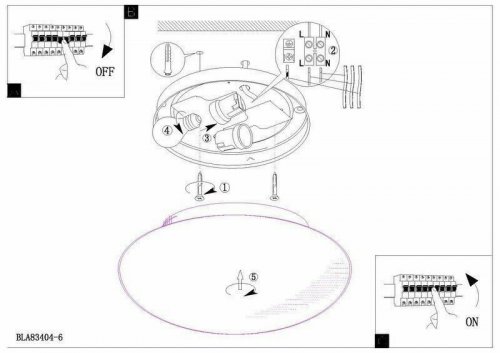 Светильник  потолочный  Eglo  83404  Ella  (36583)