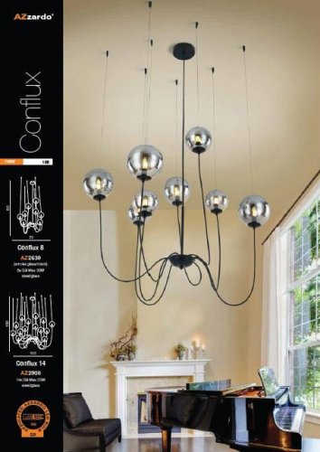 Люстра Azzardo AZ2908 Conflux 14 