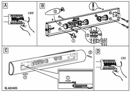 Стельовий світильник Eglo 83405 Zola (36193)