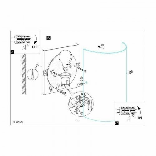 Потолочный светильник Eglo 85979 Troy 3 (30059)