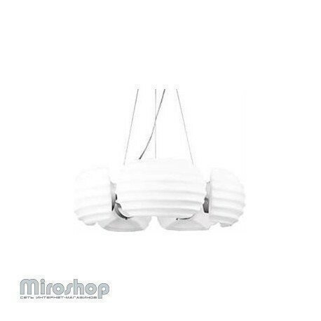 Люстра Azzardo AZ0115 Rondo (DH 6081-5-WH-CH) (16009)