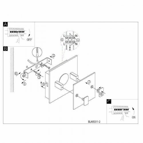 Стельовий світильник Eglo 93311 Vicaro (69234)