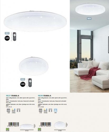 Потолочный светильник Eglo 98294 FRANIA-A (26278)