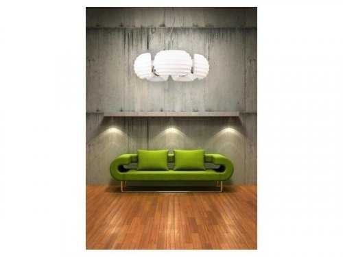 Люстра Azzardo AZ0115 Rondo (DH 6081-5-WH-CH) (16009)