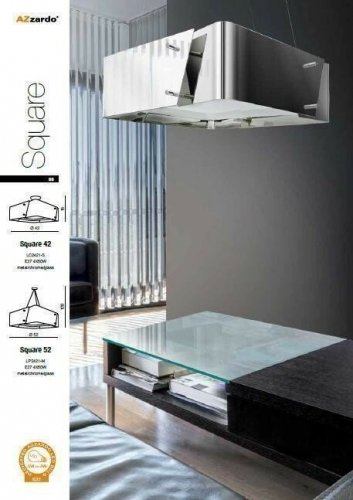 Люстра Azzardo AZ0587 Square 42 (LC2421-S) (15608)