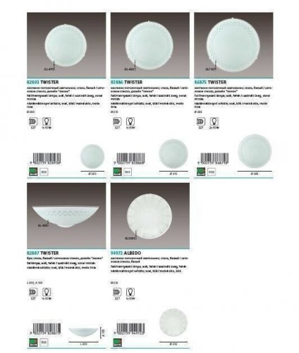 Светильник потолочный Eglo 82886 Twister (36559)