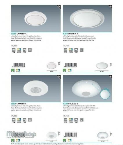 Потолочный светильник Eglo 96821 Capasso-C (96034)