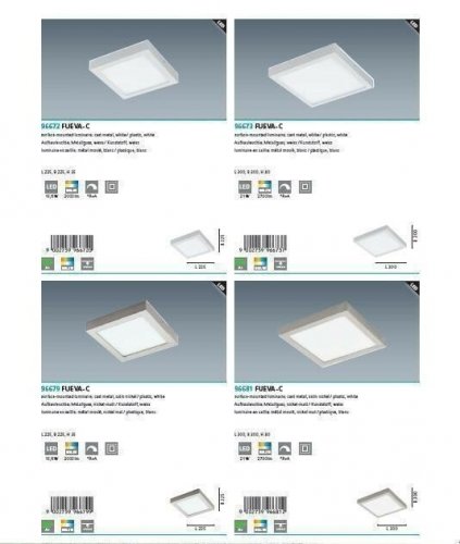 Стельовий світильник Eglo 96679 Fueva-C (96103)